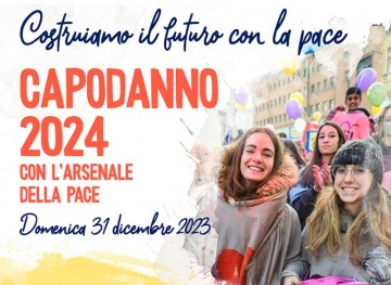Capodanno 2024 - Costruiamo il futuro con la Pace - Sermig