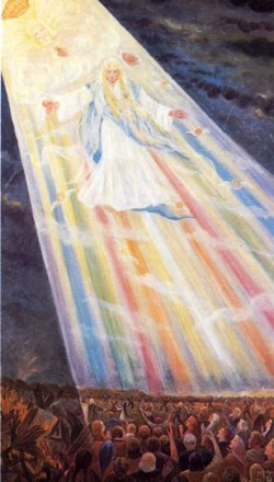 Maria Magdalena Hafenscheer, La Madonna esorta alla conversione