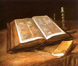 Vincent Van Gogh, Natura morta con Bibbia