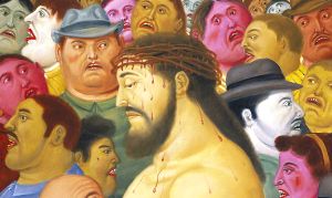 Fernando Botero, Gesù e la folla