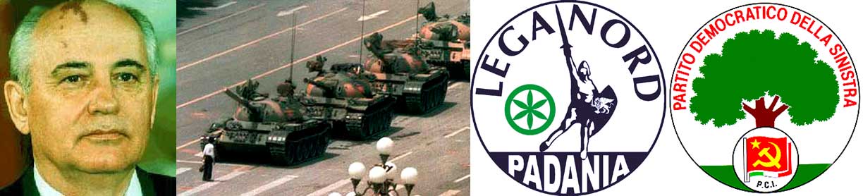 Gli anni 90, Gorbaciov, piazza Tienamen, i nuovi partiti