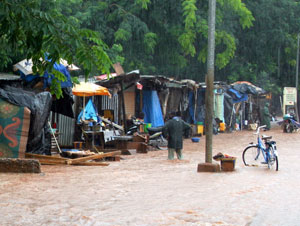 Inondazione in Burkina Faso