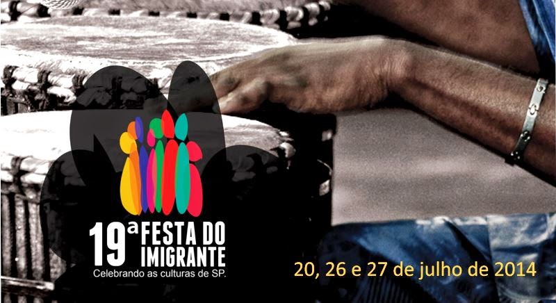 Vem aí a 19ª Festa do Imigrante... 20, 26 e 27 de julho