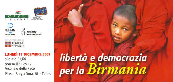 Birmania: libertà e democrazia